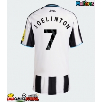 Camisa de Futebol Newcastle United Joelinton #7 Equipamento Principal Mulheres 2025-26 Manga Curta
